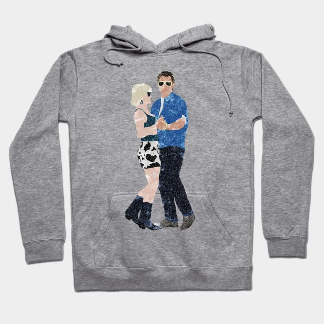 True Romance Clarence and Alabama dancing Hoodie by FisherCraft